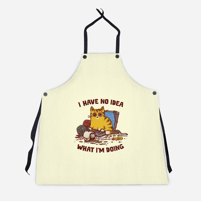I Have No Idea What I Am Doing-Unisex-Kitchen-Apron-kg07