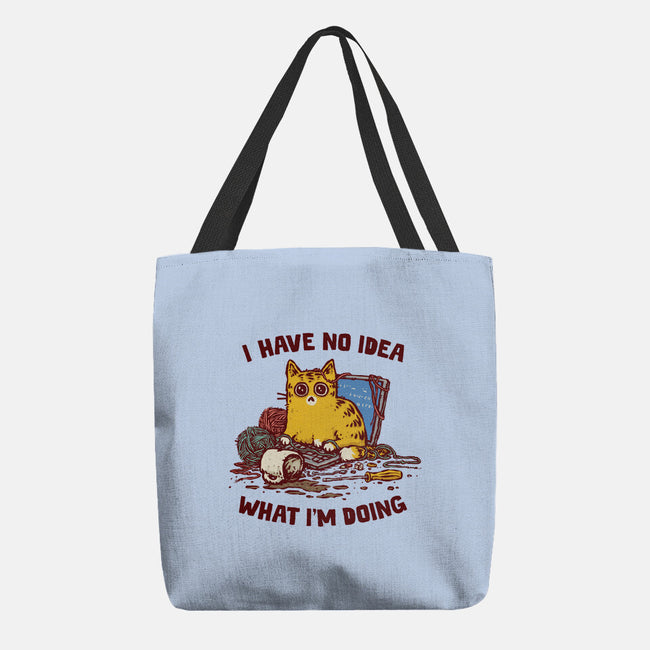 I Have No Idea What I Am Doing-None-Basic Tote-Bag-kg07