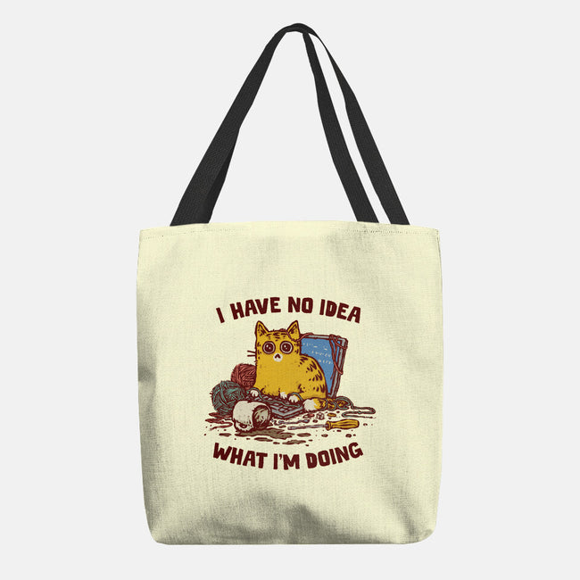 I Have No Idea What I Am Doing-None-Basic Tote-Bag-kg07