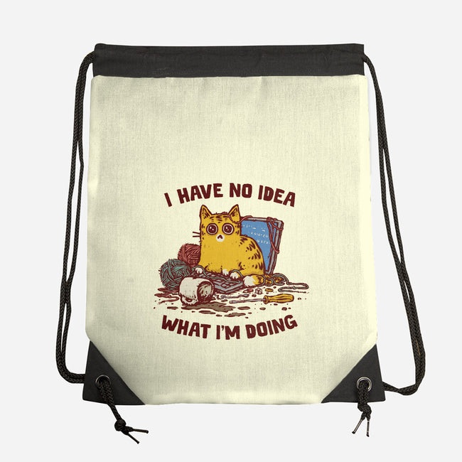 I Have No Idea What I Am Doing-None-Drawstring-Bag-kg07