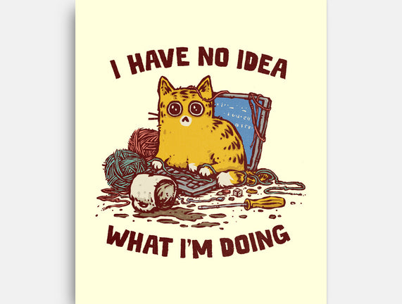 I Have No Idea What I Am Doing