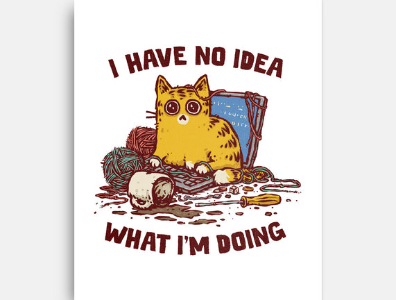 I Have No Idea What I Am Doing