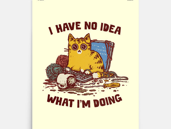 I Have No Idea What I Am Doing