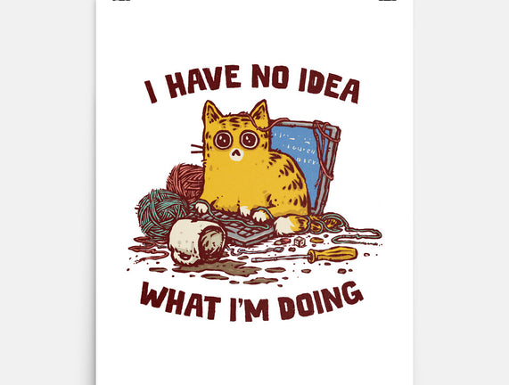 I Have No Idea What I Am Doing