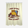 I Have No Idea What I Am Doing-None-Polyester-Shower Curtain-kg07