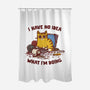 I Have No Idea What I Am Doing-None-Polyester-Shower Curtain-kg07