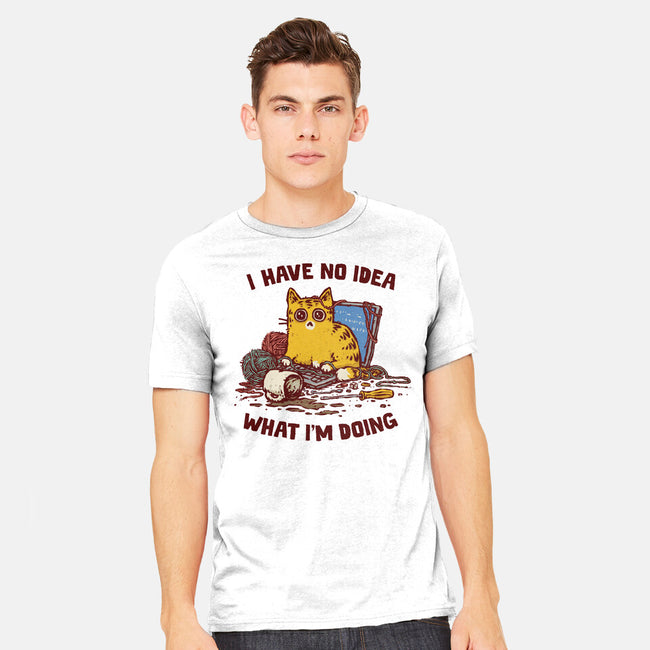 I Have No Idea What I Am Doing-Mens-Heavyweight-Tee-kg07