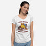 I Have No Idea What I Am Doing-Womens-V-Neck-Tee-kg07