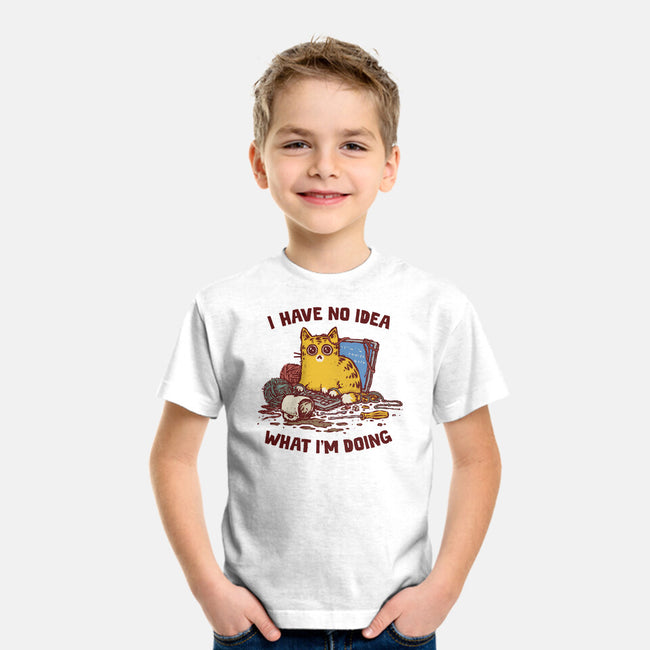 I Have No Idea What I Am Doing-Youth-Basic-Tee-kg07