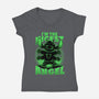 Cute Alien Nice Angel-Womens-V-Neck-Tee-Studio Mootant