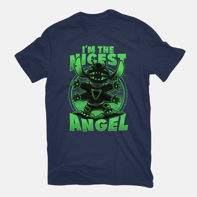 Cute Alien Nice Angel-Womens-Basic-Tee-Studio Mootant
