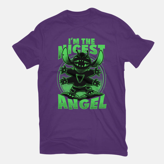 Cute Alien Nice Angel-Mens-Basic-Tee-Studio Mootant