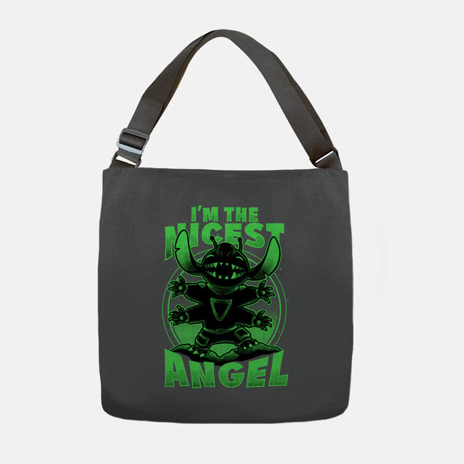 Cute Alien Nice Angel-None-Adjustable Tote-Bag-Studio Mootant