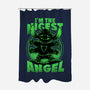 Cute Alien Nice Angel-None-Polyester-Shower Curtain-Studio Mootant