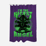 Cute Alien Nice Angel-None-Polyester-Shower Curtain-Studio Mootant