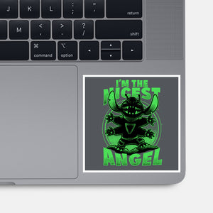 Cute Alien Nice Angel-None-Glossy-Sticker-Studio Mootant