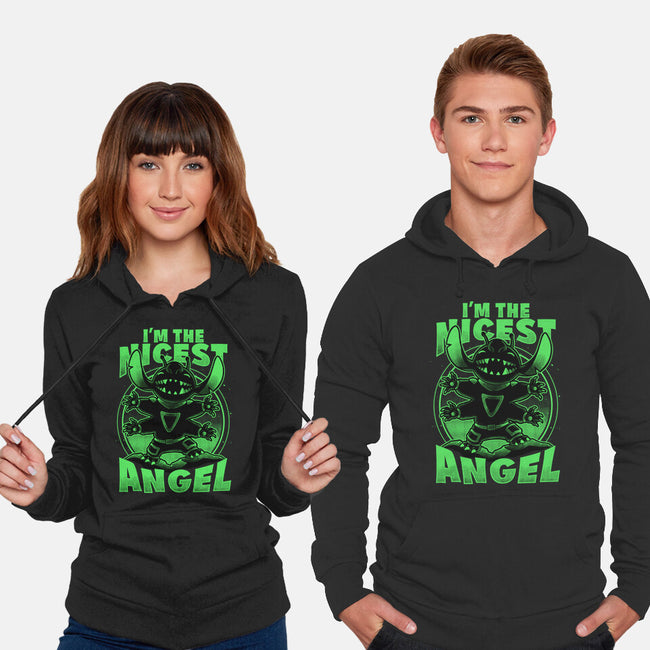 Cute Alien Nice Angel-Unisex-Pullover-Sweatshirt-Studio Mootant