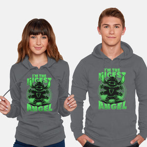 Cute Alien Nice Angel-Unisex-Pullover-Sweatshirt-Studio Mootant
