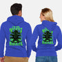 Cute Alien Nice Angel-Unisex-Zip-Up-Sweatshirt-Studio Mootant
