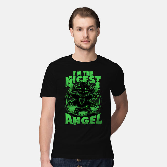 Cute Alien Nice Angel-Mens-Premium-Tee-Studio Mootant