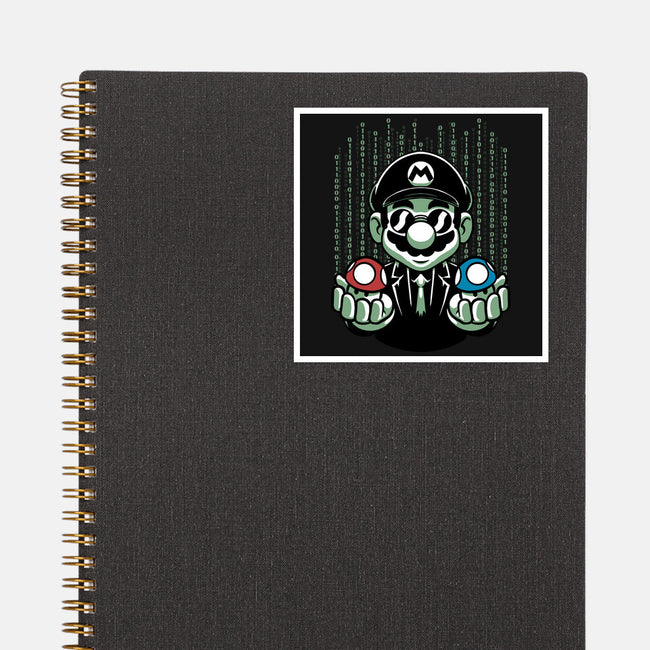 Game Mushroom Choice-None-Glossy-Sticker-Studio Mootant