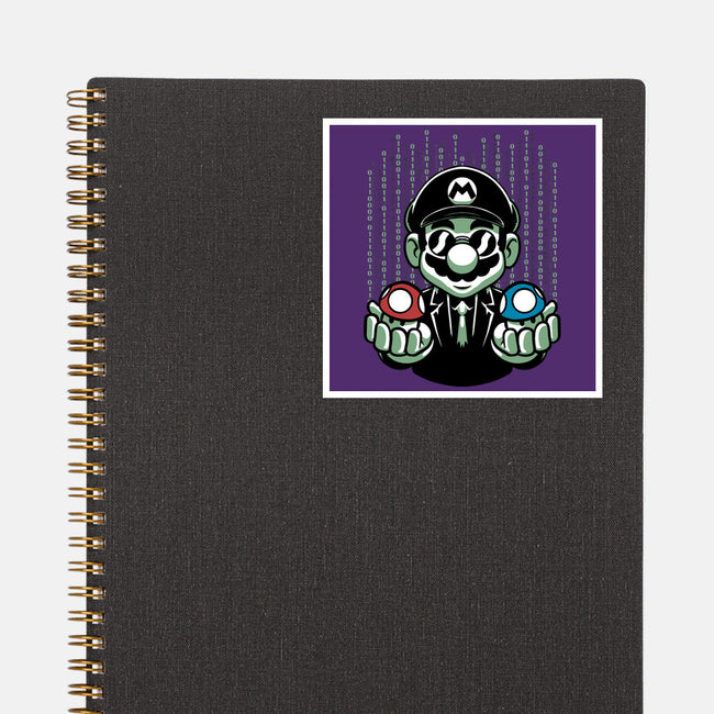 Game Mushroom Choice-None-Glossy-Sticker-Studio Mootant