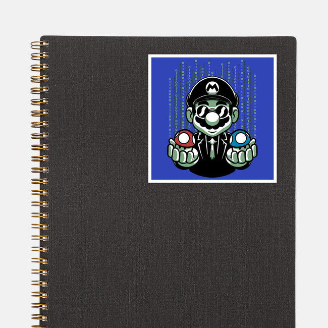 Game Mushroom Choice-None-Glossy-Sticker-Studio Mootant