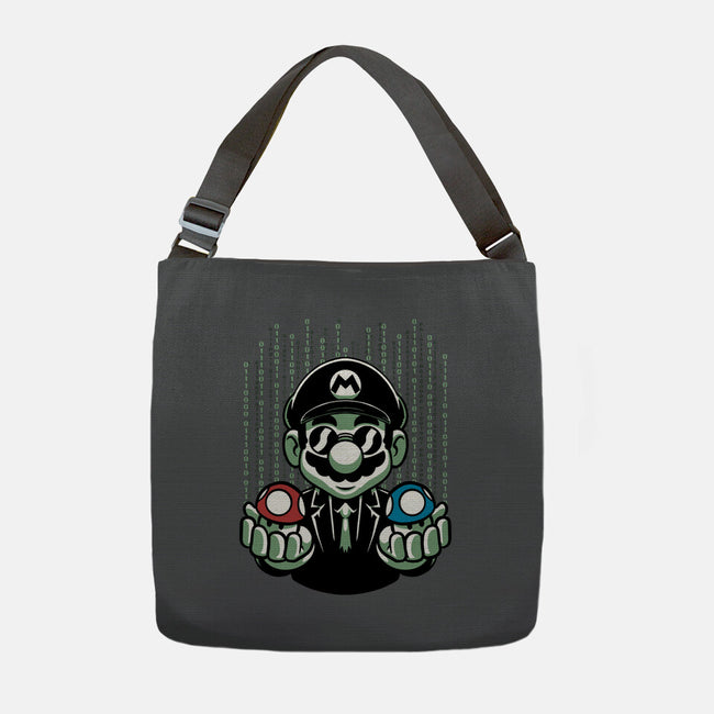 Game Mushroom Choice-None-Adjustable Tote-Bag-Studio Mootant