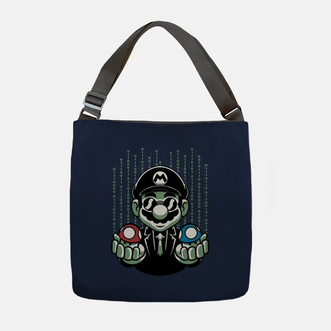 Game Mushroom Choice-None-Adjustable Tote-Bag-Studio Mootant