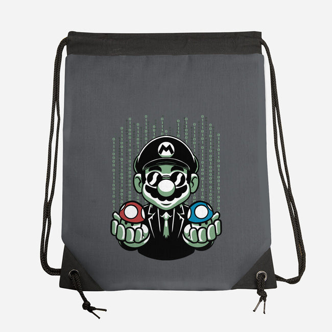 Game Mushroom Choice-None-Drawstring-Bag-Studio Mootant
