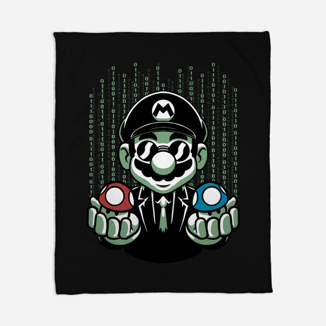Game Mushroom Choice-None-Fleece-Blanket-Studio Mootant