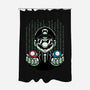 Game Mushroom Choice-None-Polyester-Shower Curtain-Studio Mootant