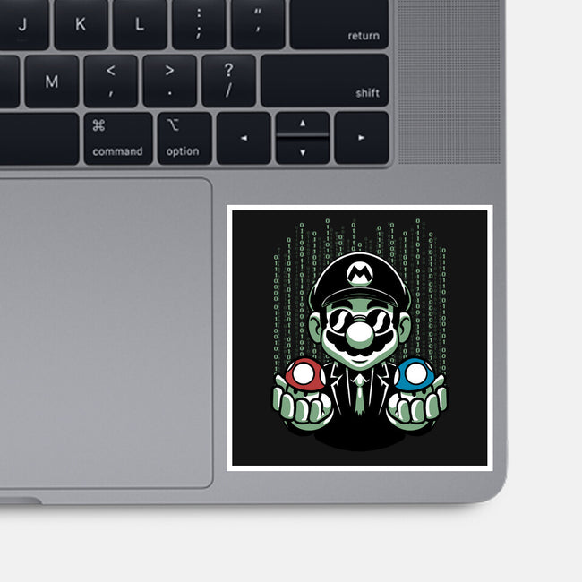 Game Mushroom Choice-None-Glossy-Sticker-Studio Mootant