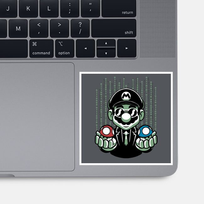 Game Mushroom Choice-None-Glossy-Sticker-Studio Mootant