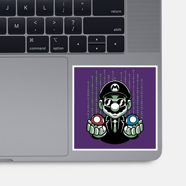 Game Mushroom Choice-None-Glossy-Sticker-Studio Mootant