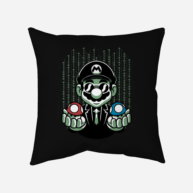 Game Mushroom Choice-None-Removable Cover w Insert-Throw Pillow-Studio Mootant