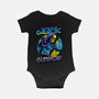Welcome To The Galactic Gun Show-Baby-Basic-Onesie-glitchygorilla