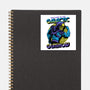 Welcome To The Galactic Gun Show-None-Glossy-Sticker-glitchygorilla