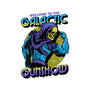Welcome To The Galactic Gun Show-Womens-V-Neck-Tee-glitchygorilla