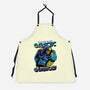 Welcome To The Galactic Gun Show-Unisex-Kitchen-Apron-glitchygorilla
