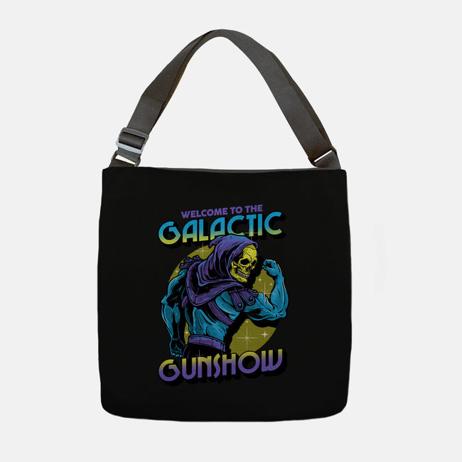 Welcome To The Galactic Gun Show-None-Adjustable Tote-Bag-glitchygorilla