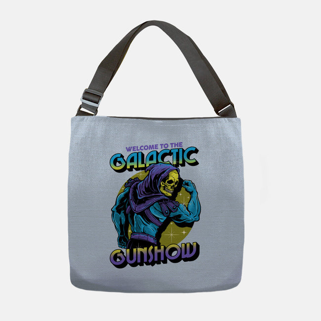 Welcome To The Galactic Gun Show-None-Adjustable Tote-Bag-glitchygorilla