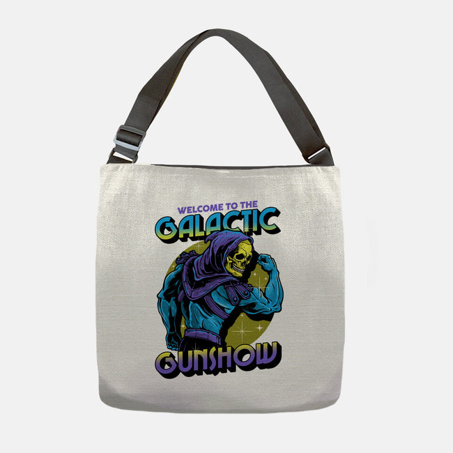 Welcome To The Galactic Gun Show-None-Adjustable Tote-Bag-glitchygorilla