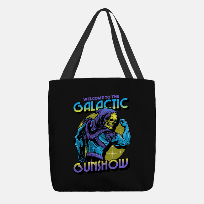 Welcome To The Galactic Gun Show-None-Basic Tote-Bag-glitchygorilla