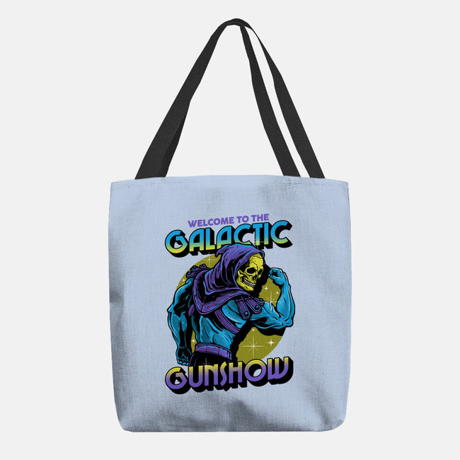 Welcome To The Galactic Gun Show-None-Basic Tote-Bag-glitchygorilla