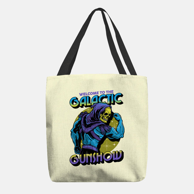 Welcome To The Galactic Gun Show-None-Basic Tote-Bag-glitchygorilla