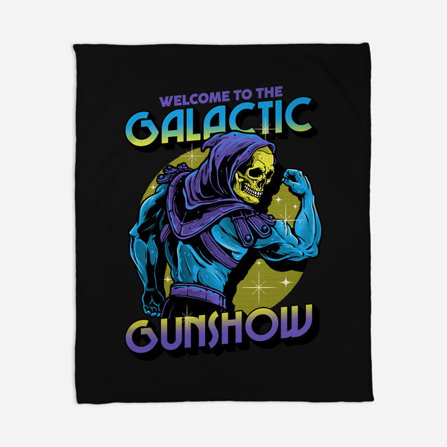 Welcome To The Galactic Gun Show-None-Fleece-Blanket-glitchygorilla