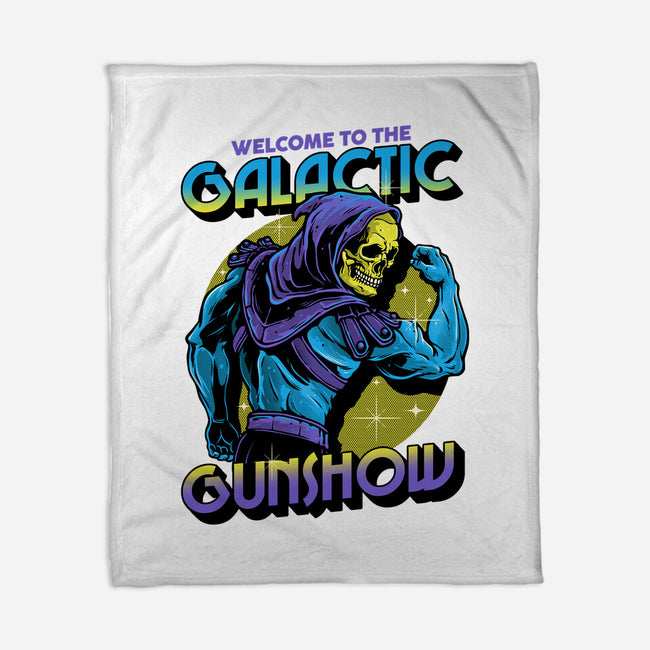 Welcome To The Galactic Gun Show-None-Fleece-Blanket-glitchygorilla