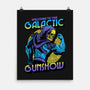Welcome To The Galactic Gun Show-None-Matte-Poster-glitchygorilla