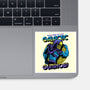 Welcome To The Galactic Gun Show-None-Glossy-Sticker-glitchygorilla